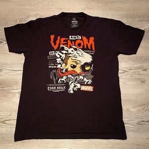 Funko Pop Anti Venom 401 Eddie Brock T-Shirt ONLY Men’s Size Large